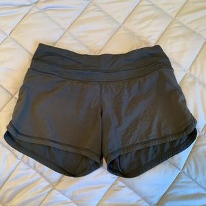 Lululemon black running/workout shorts